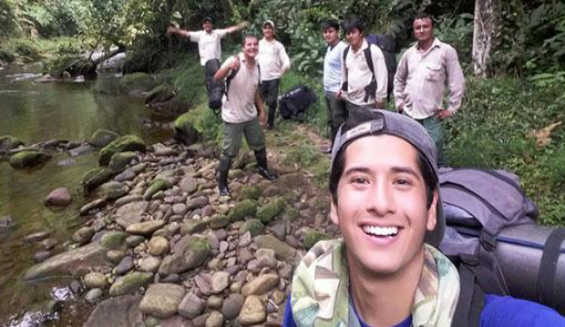 Alumno de Ingeniera Agroforestal concluye acciones de voluntariado en el Alto Mayo