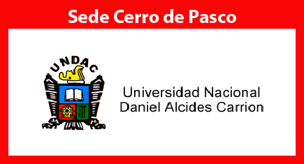 Universidad Nacional Daniel Alcides Carrin