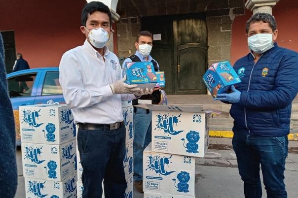 Peruano ganador de premio History Channel dona sus galletas “Nutri H” a zonas vulnerables