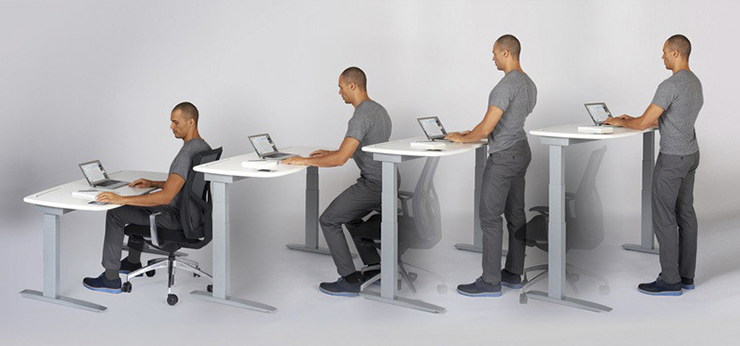 Es mejor trabajar sentado o de pie?