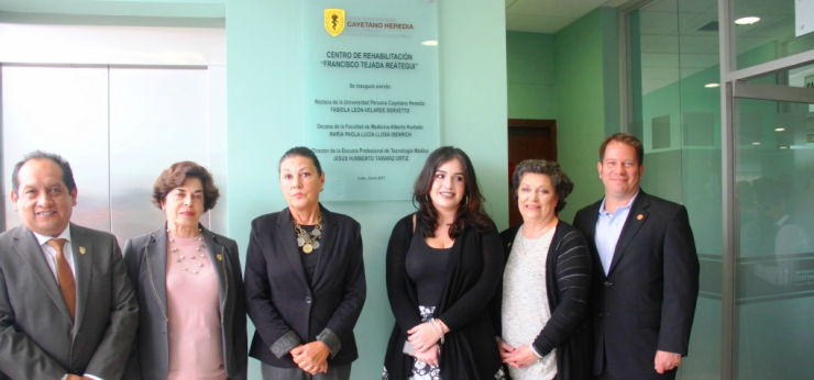 Universidad Peruana Cayetano Heredia Inauguró Centro de Medicina de Rehabilitación
